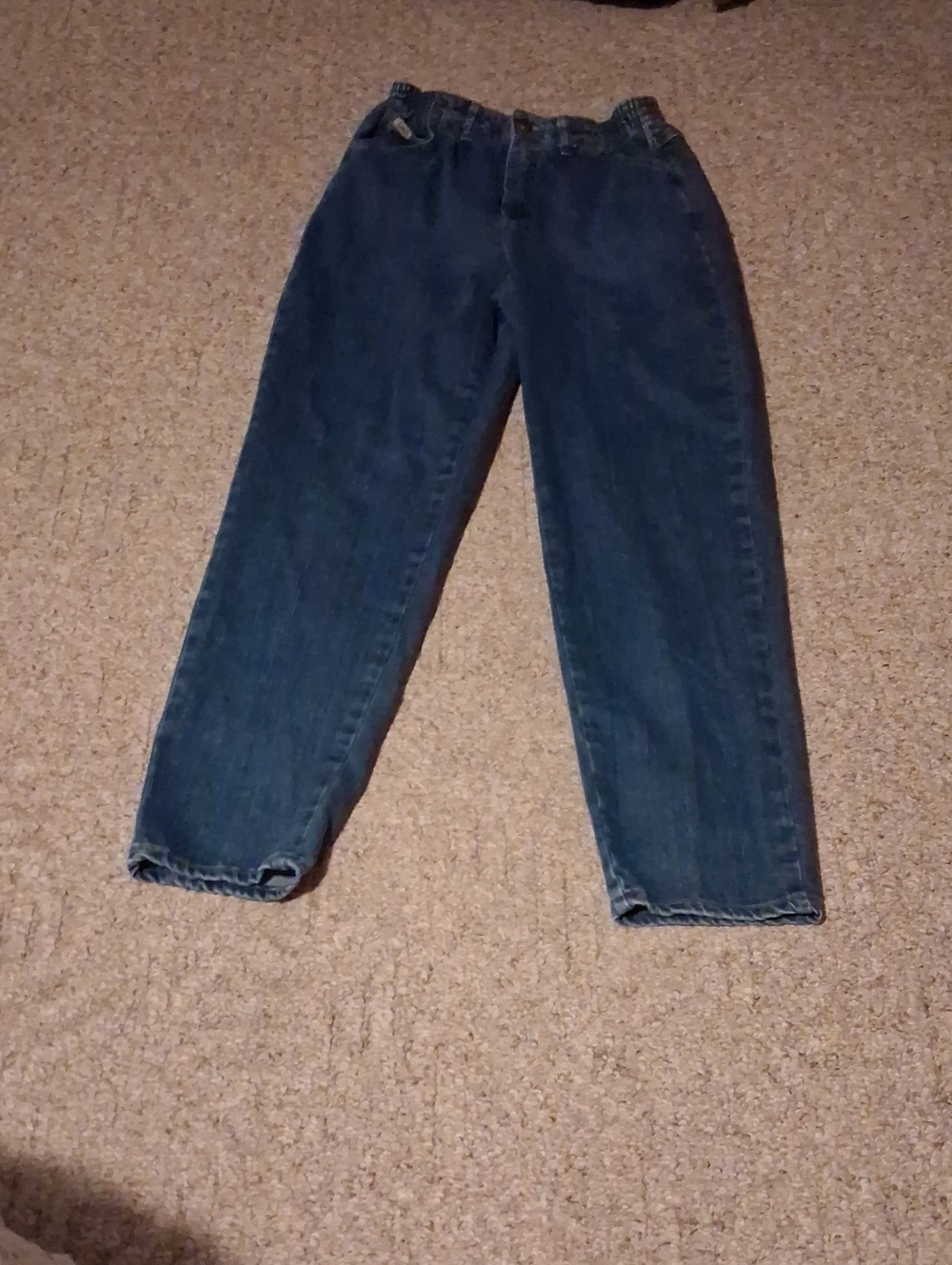 Lee Straight-Leg Jeans in Dark Blue